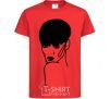 Kids T-shirt Rihanna red фото