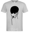 Men's T-Shirt Rihanna grey фото