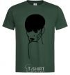 Men's T-Shirt Rihanna bottle-green фото