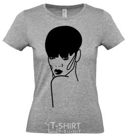 Women's T-shirt Rihanna Photo White фото