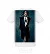 Men's T-Shirt Rihanna Photo White фото