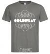 Мужская футболка Coldplay white logo Графит фото