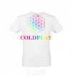 Мужская футболка Coldplay logo Белый фото