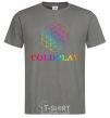 Мужская футболка Coldplay logo Графит фото