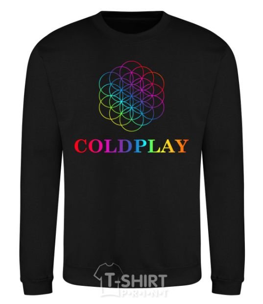 Sweatshirt Coldplay logo black фото