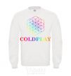 Sweatshirt Coldplay logo White фото