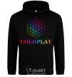 Men`s hoodie Coldplay logo black фото