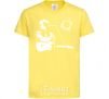 Kids T-shirt Tsoi Kino cornsilk фото