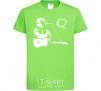 Kids T-shirt Tsoi Kino orchid-green фото