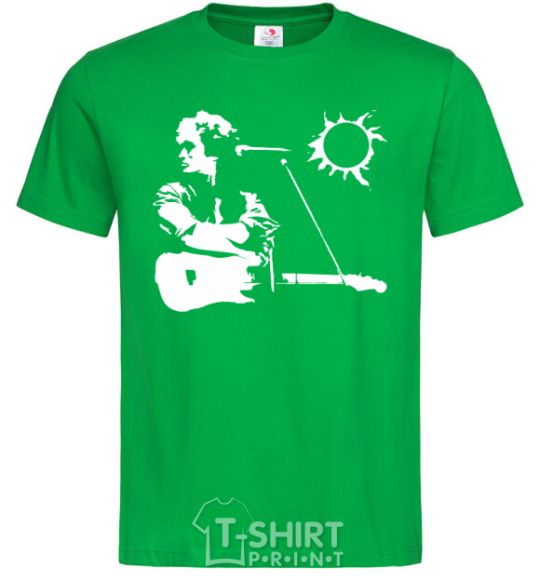 Men's T-Shirt Tsoi Kino kelly-green фото