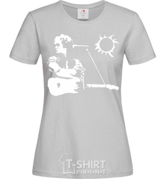 Women's T-shirt Tsoi Kino grey фото