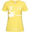 Women's T-shirt Tsoi Kino cornsilk фото