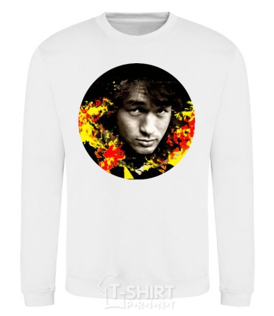 Sweatshirt Victor Tsoi White фото