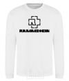 Sweatshirt Rammstein logo White фото