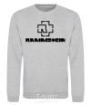 Sweatshirt Rammstein logo sport-grey фото