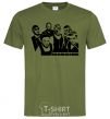 Men's T-Shirt Rammstein band millennial-khaki фото