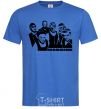 Men's T-Shirt Rammstein band royal-blue фото