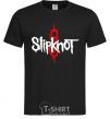 Men's T-Shirt Slipknot logotype black фото