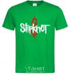 Men's T-Shirt Slipknot logotype kelly-green фото