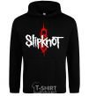 Мужская толстовка (худи) Slipknot logotype Черный фото