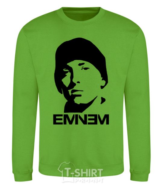 Sweatshirt Eminem face orchid-green фото