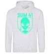 Men`s hoodie Sum 41 alien sport-grey фото