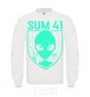 Sweatshirt Sum 41 alien White фото