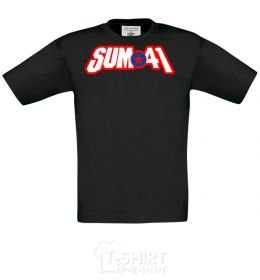 Kids T-shirt Sum 41 logo black фото