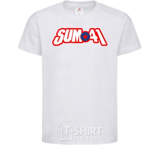 Детская футболка Sum 41 logo Белый фото