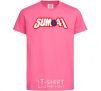 Детская футболка Sum 41 logo Ярко-розовый фото