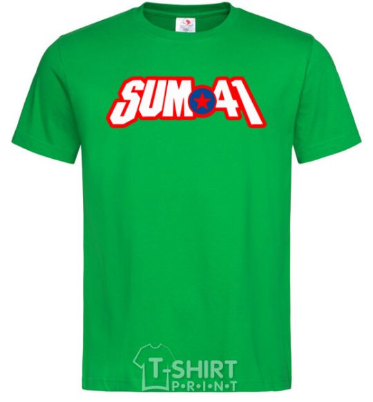Men's T-Shirt Sum 41 logo kelly-green фото