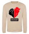 Sweatshirt Green Day logo sand фото