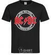 Мужская футболка AC_DC high voltage Черный фото