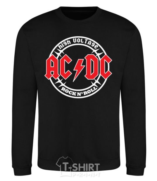 Sweatshirt AC_DC high voltage black фото