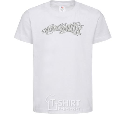 Детская футболка Aerosmith 3D Белый фото