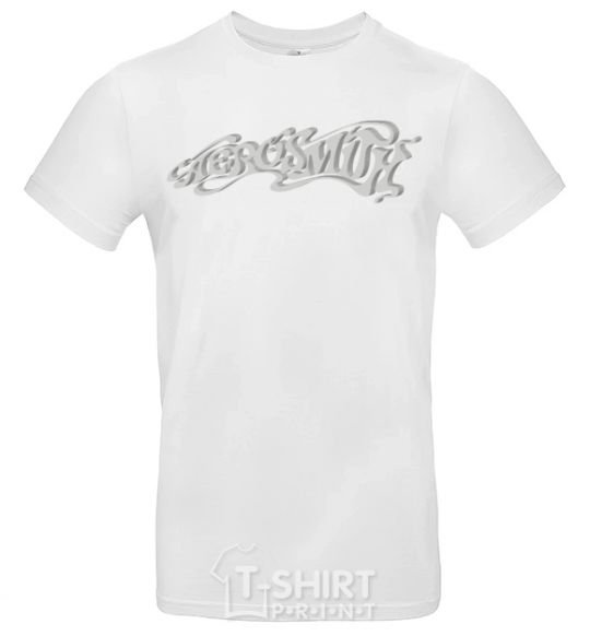 Men's T-Shirt Aerosmith 3D White фото