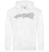 Men`s hoodie Aerosmith 3D White фото
