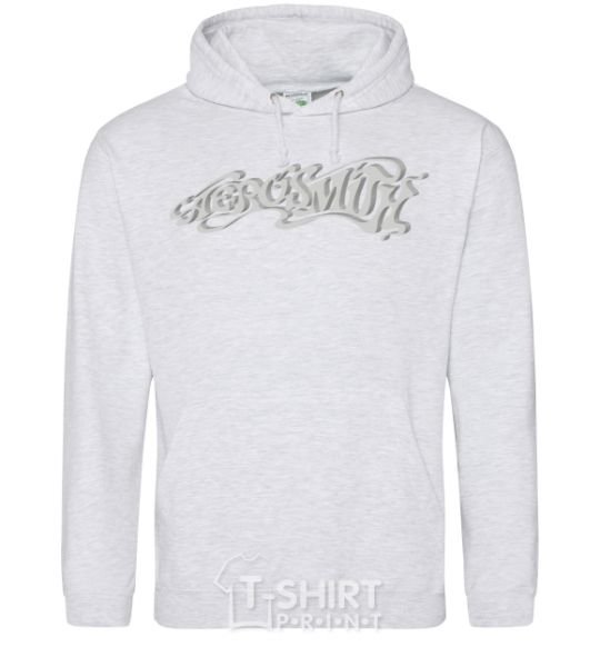 Men`s hoodie Aerosmith 3D sport-grey фото