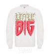 Sweatshirt Little big logo White фото