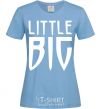 Женская футболка Little big Голубой фото