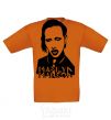 Kids T-shirt Marilyn Manson cornsilk фото