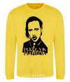 Sweatshirt Marilyn Manson yellow фото