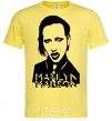 Men's T-Shirt Marilyn Manson cornsilk фото