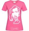 Women's T-shirt Marilyn Manson face heliconia фото