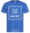 Men's T-Shirt Muse logo royal-blue фото