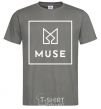 Men's T-Shirt Muse logo dark-grey фото