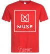 Мужская футболка Muse logo Красный фото