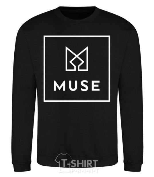 Sweatshirt Muse logo black фото