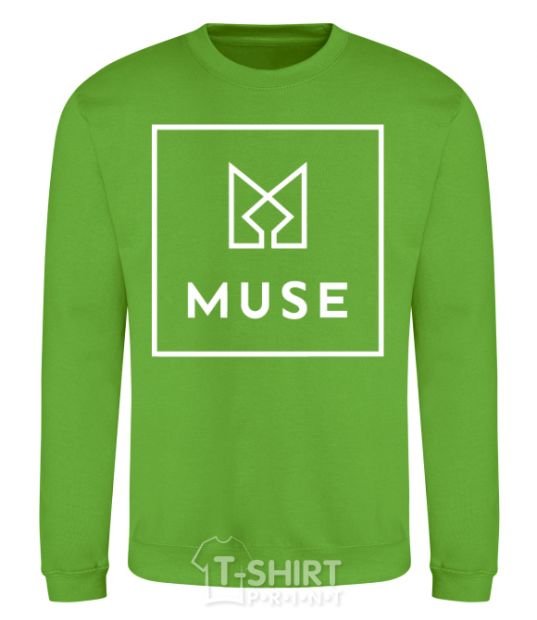 Свитшот Muse logo Лаймовый фото