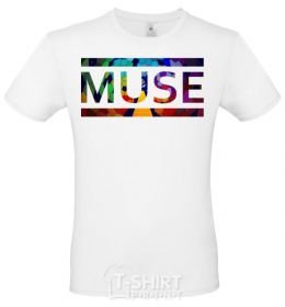 Men's T-Shirt Muse group White фото